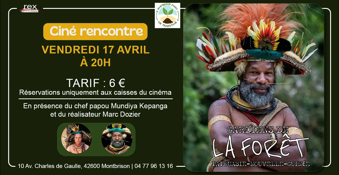 Ciné rencontre "Gardiens de la forêt" à Montbrison