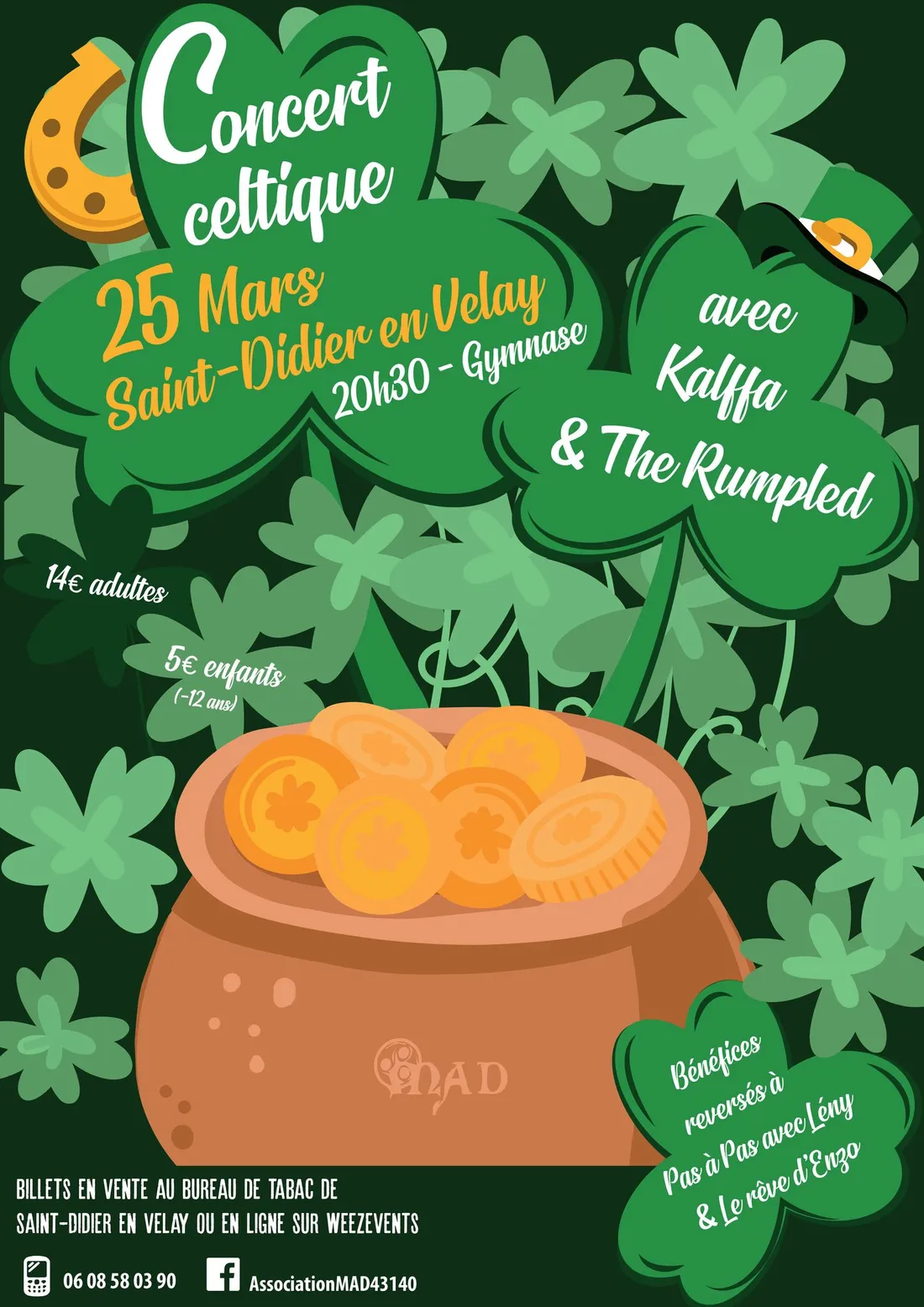 Concert celtique à St-Didier-en-Velay (43)