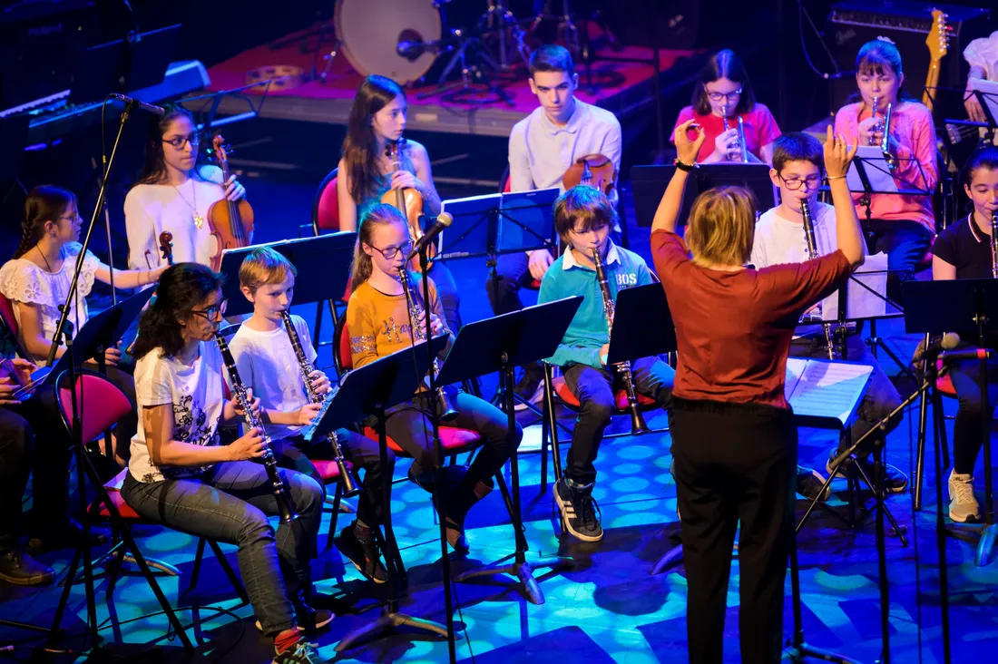 Le conservatoire de Saint-Chamond. 