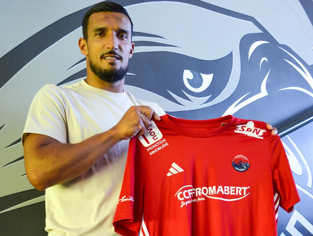 Idriss Saadi sous les couleurs de l'ABFC.