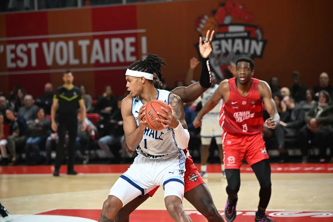 Basket : Florian Léopold lors de la victoire roannaise à Denain