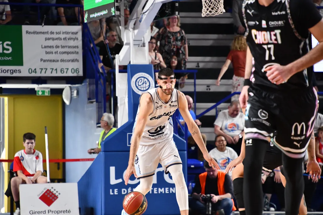 Basket : Antoine Diot lors de Chorale - Cholet