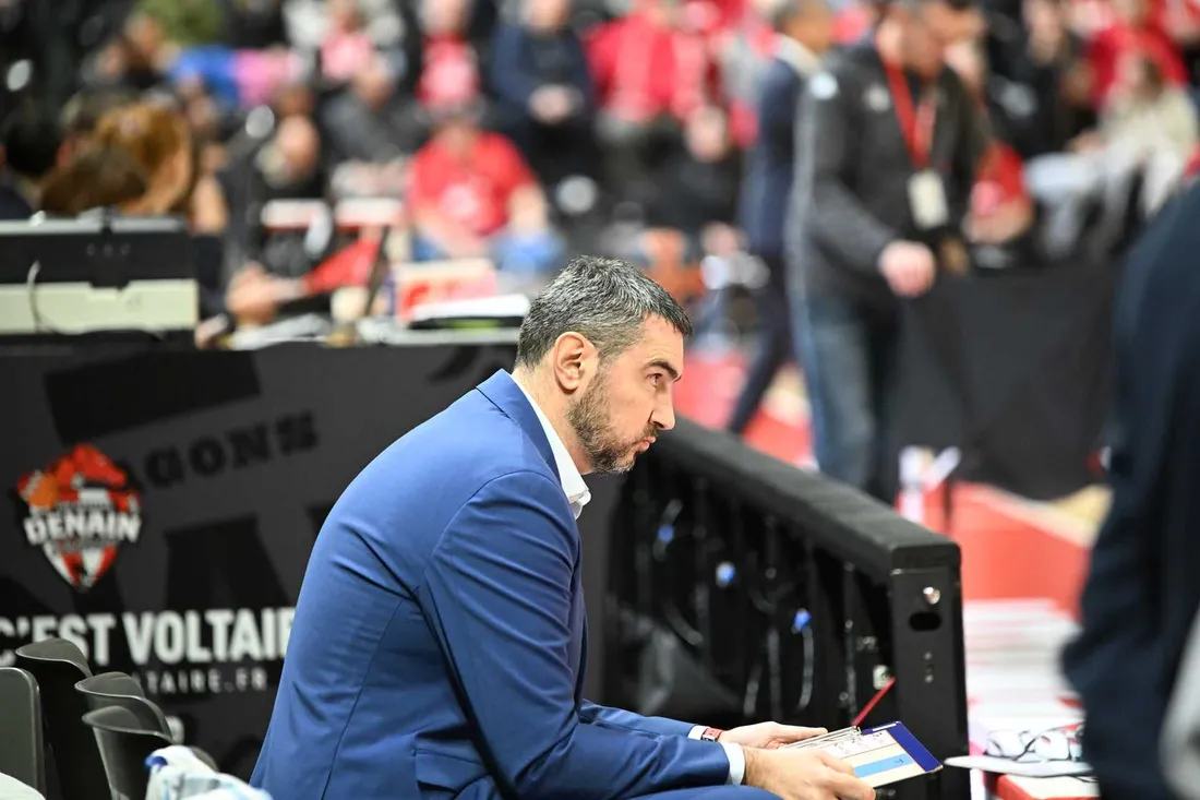 Basket : Thomas Andrieux sur le banc roannais à Denain