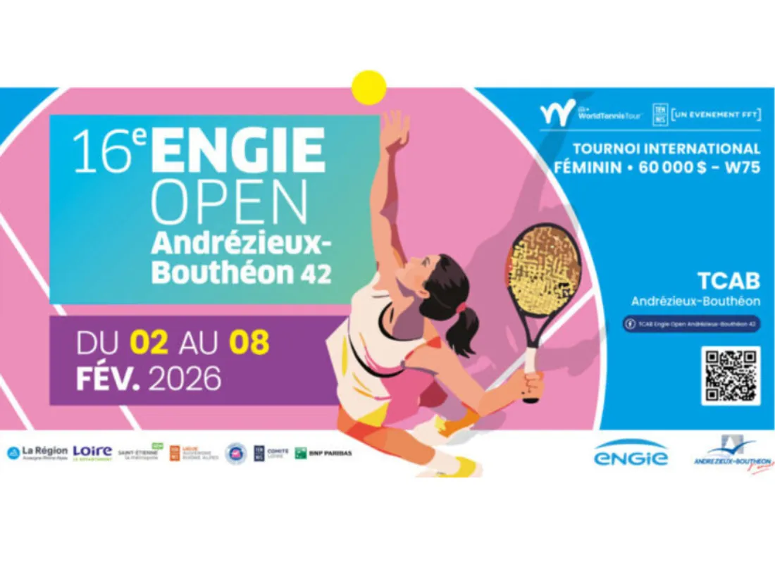 Engie Open de tennis à Andrézieux-Bouthéon
