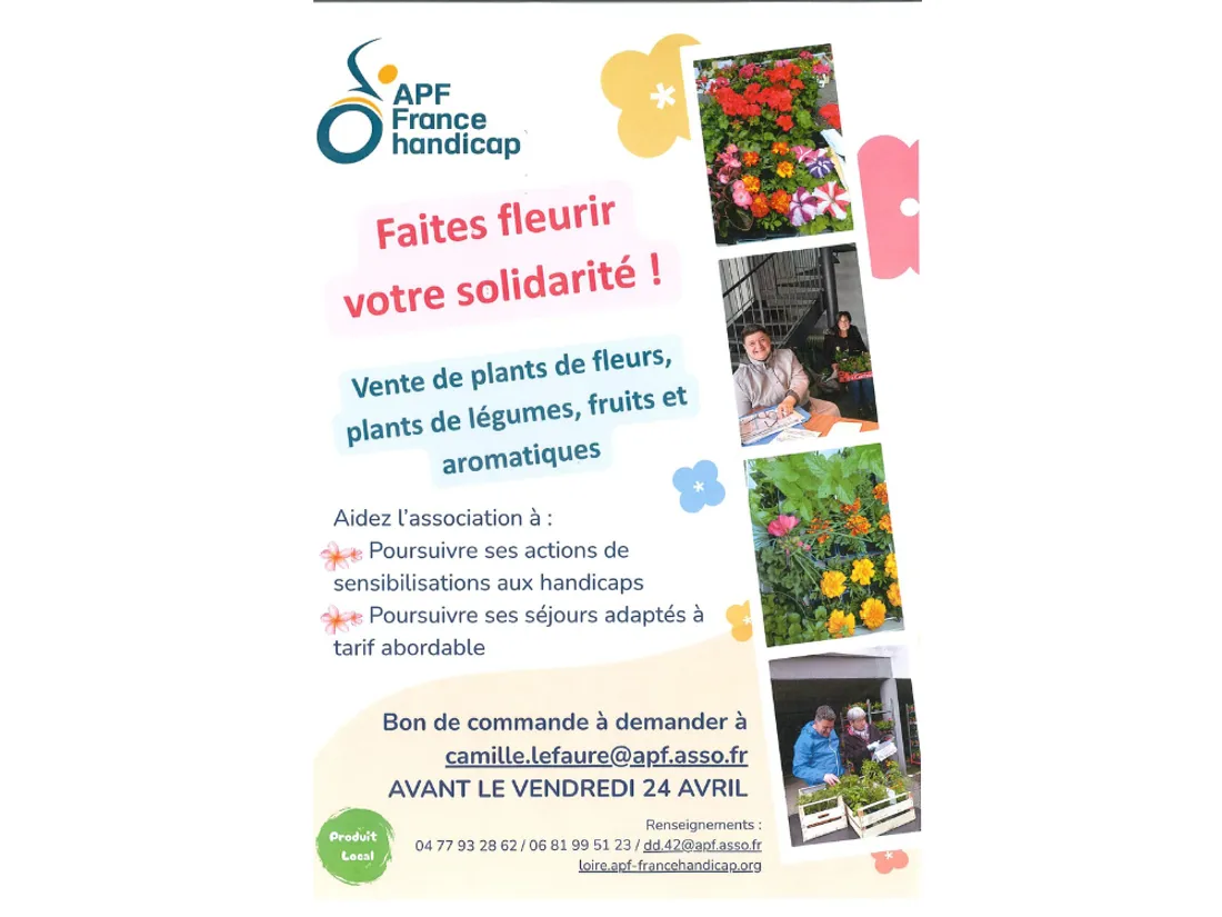 Faites fleurir votre solidarité !