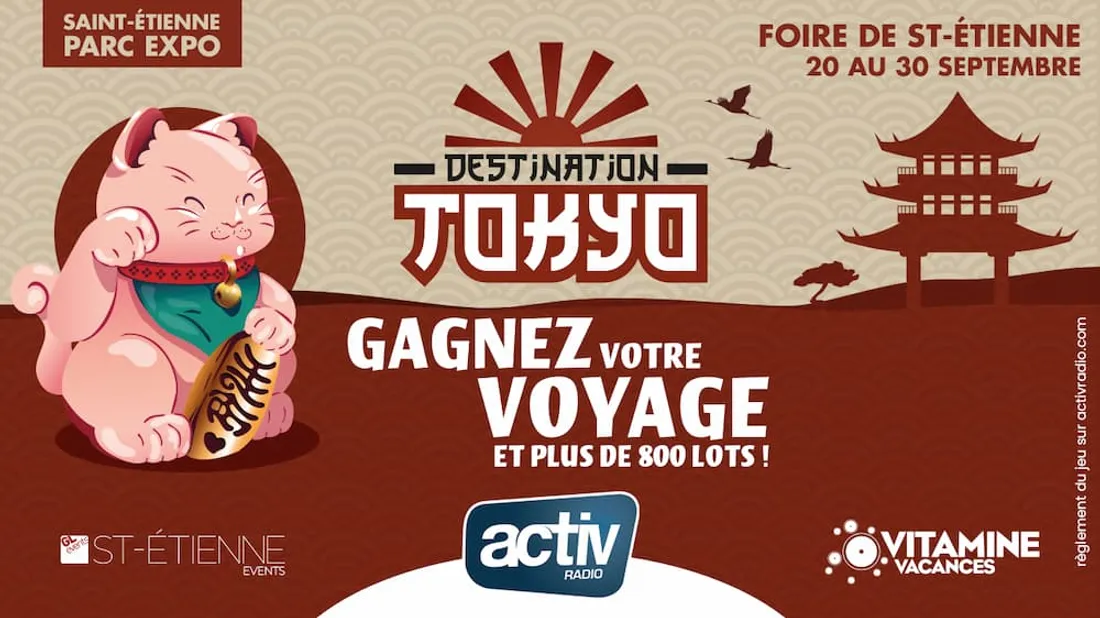 Jeu antenne - Gagnez votre voyage à Tokyo !
