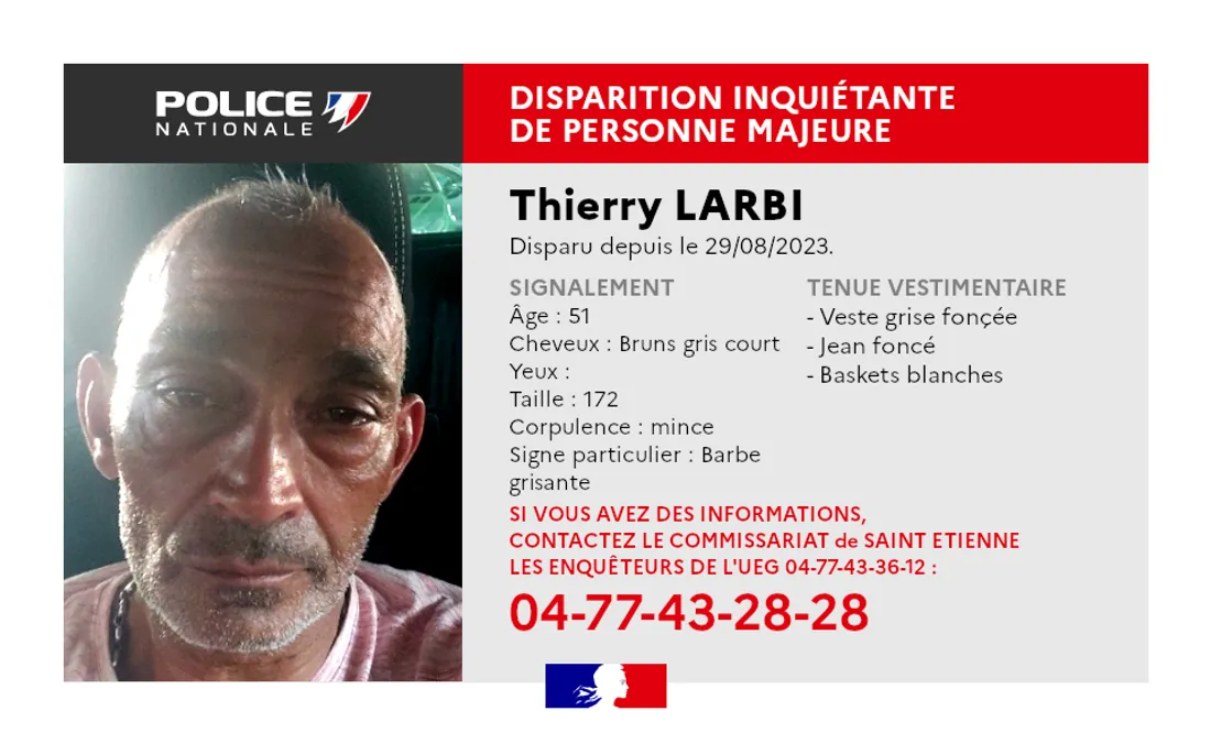 La disparition inquiétante.