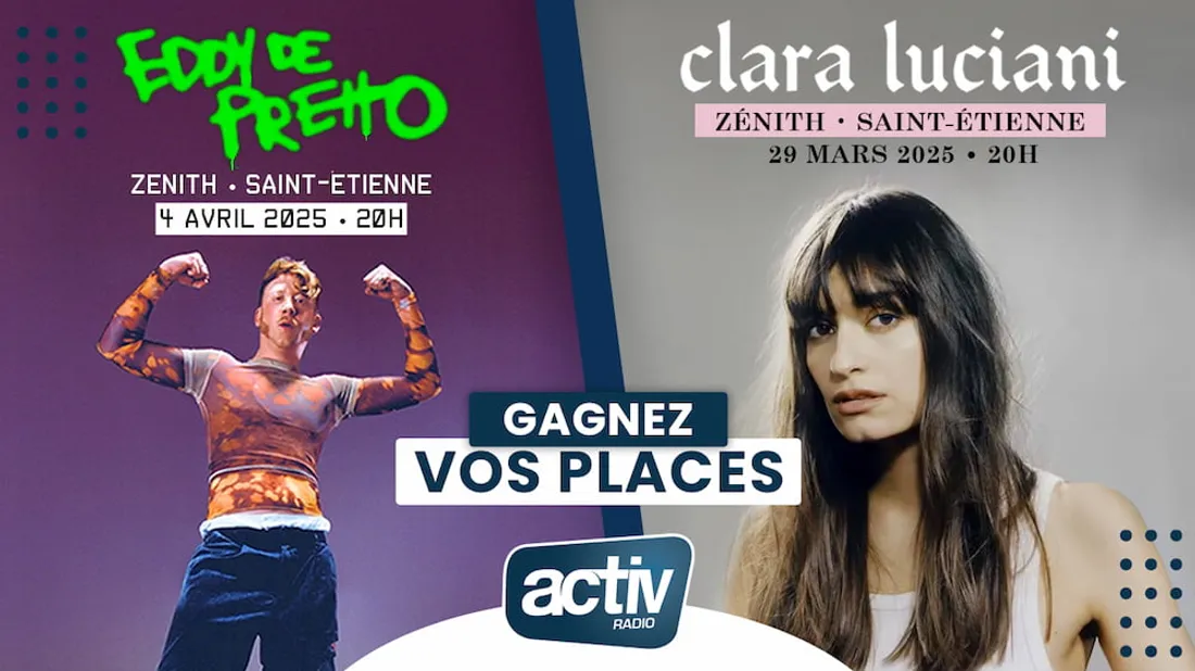 Jeu antenne - Gagnez vos places pour les concerts de Clara Lucinai et Eddy de Pretto 