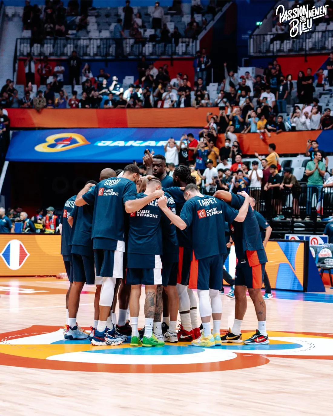 L'Equipe de France de basket.