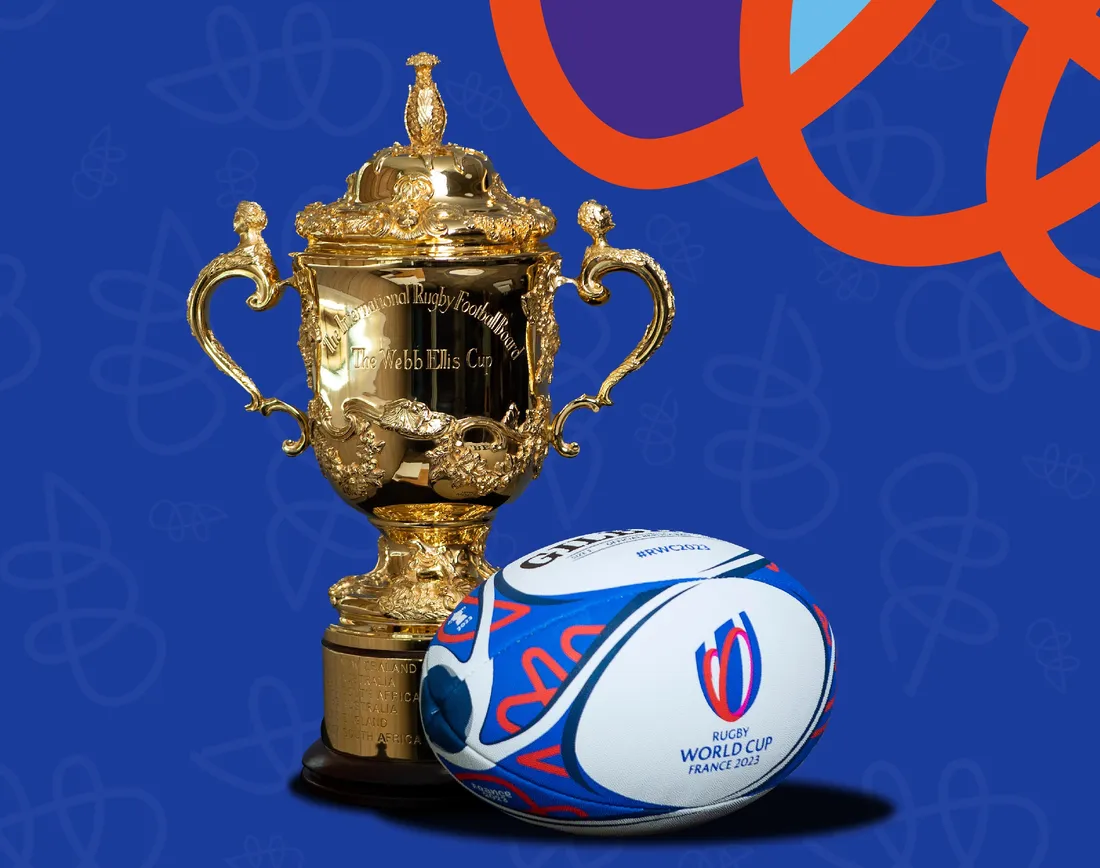 La coupe Webb Ellis.