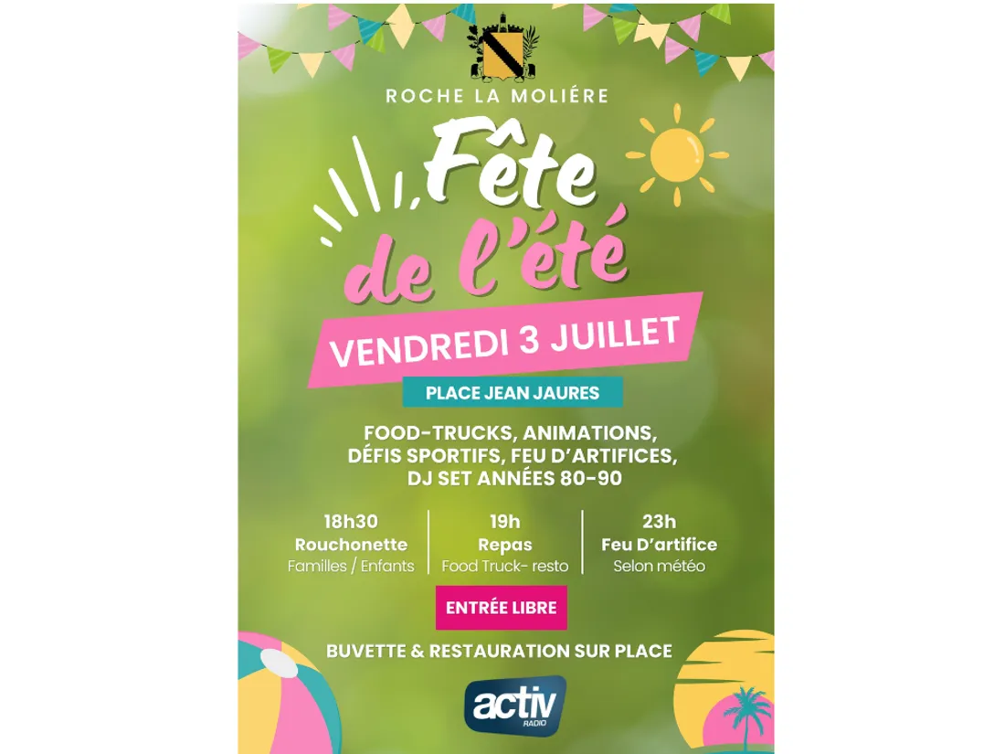 Fête de l'été à Roche-la-Molière