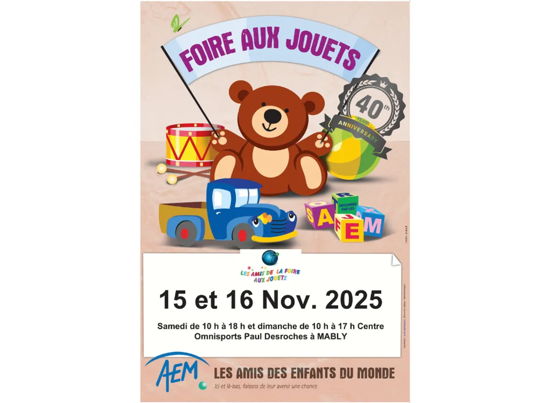Foire aux jouets à Mably