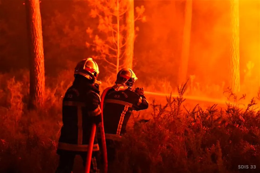 incendie Gironde 