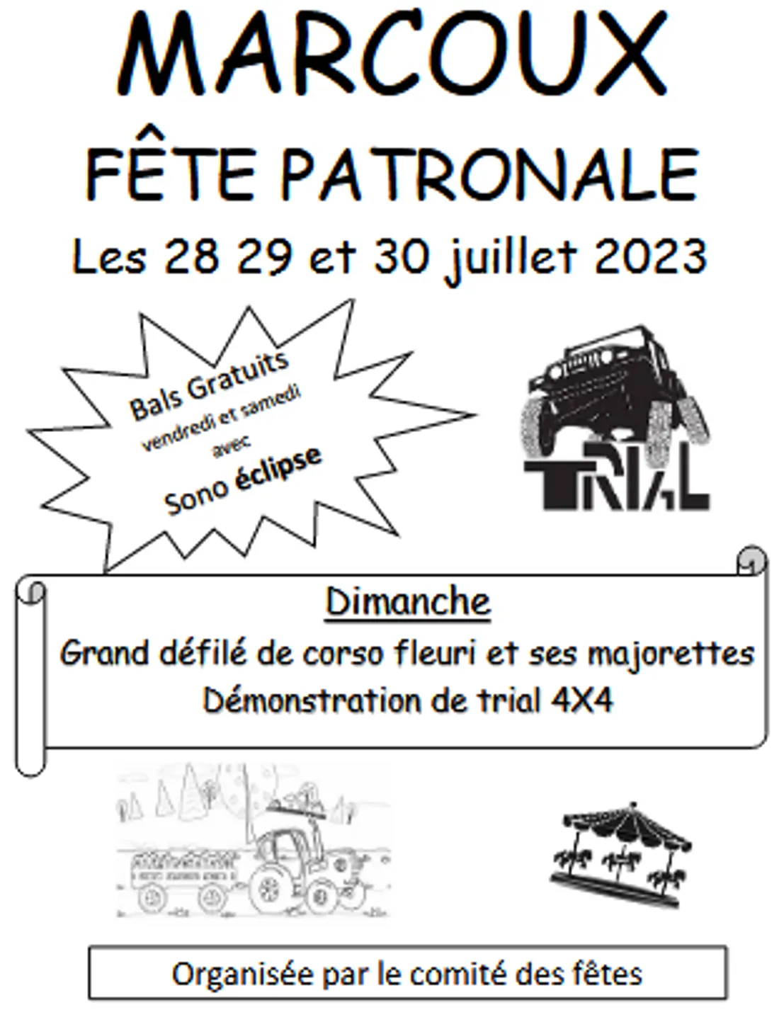 Fête patronale de Marcoux