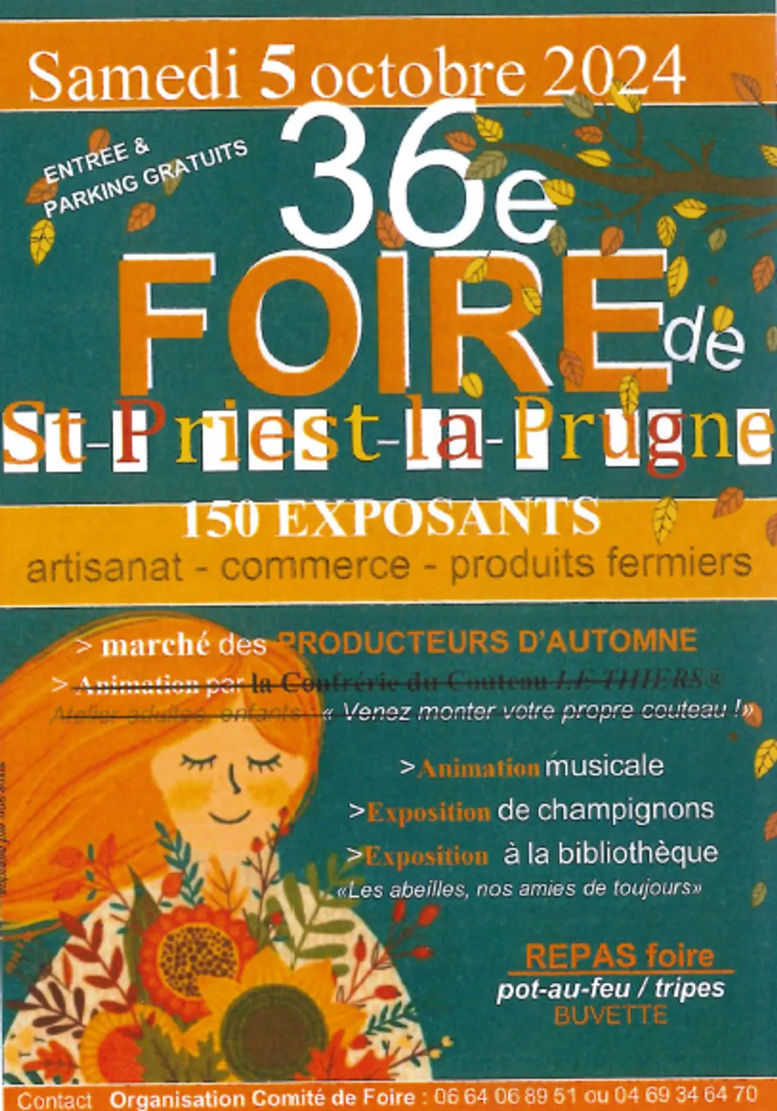 36ème Foire de St-Priest-la-Prugne