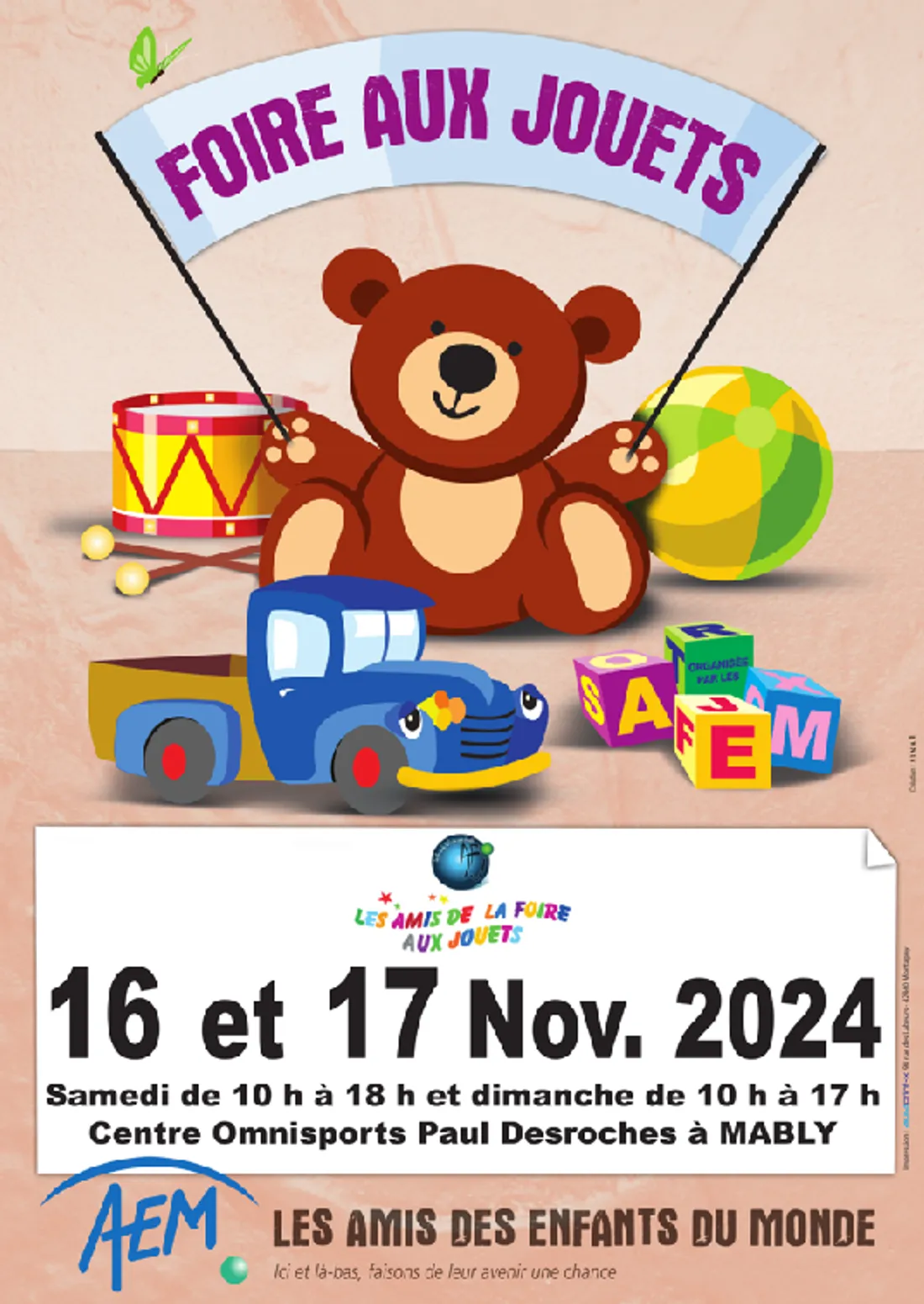 Foire aux jouets à Mably