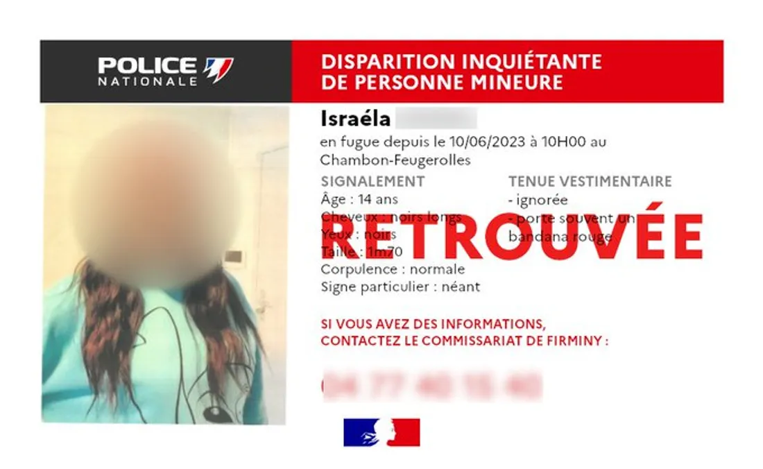 Avis de disparition