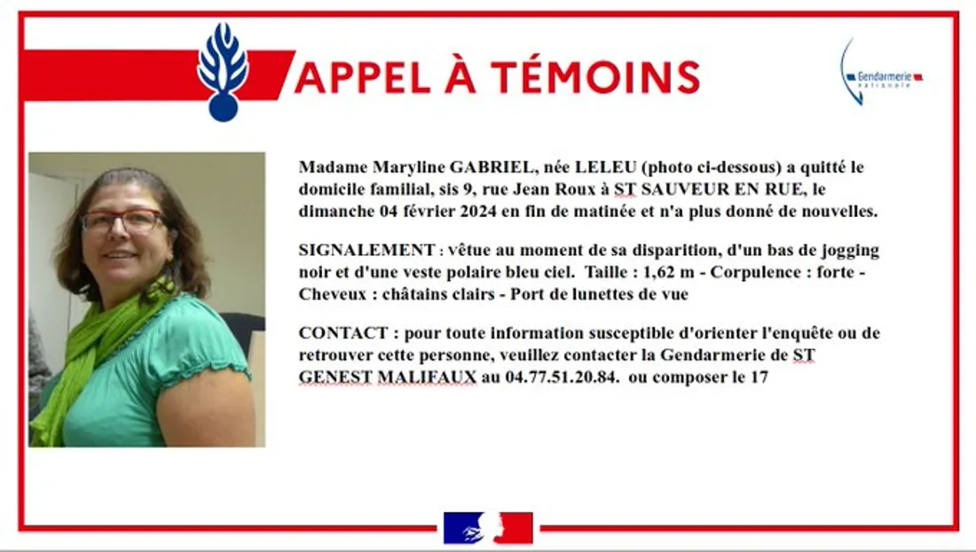 L'appel à témoins.