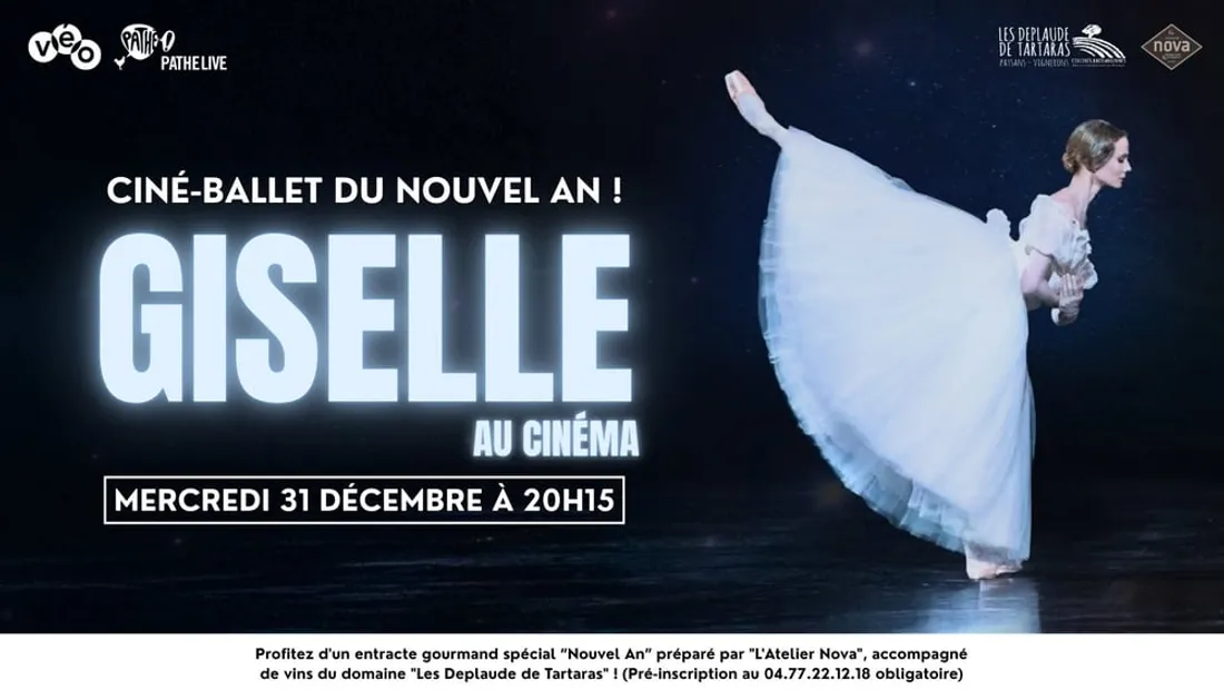 "Giselle" au cinéma Véo à St-Chamond