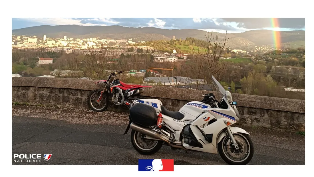 La moto de la Cotonne.