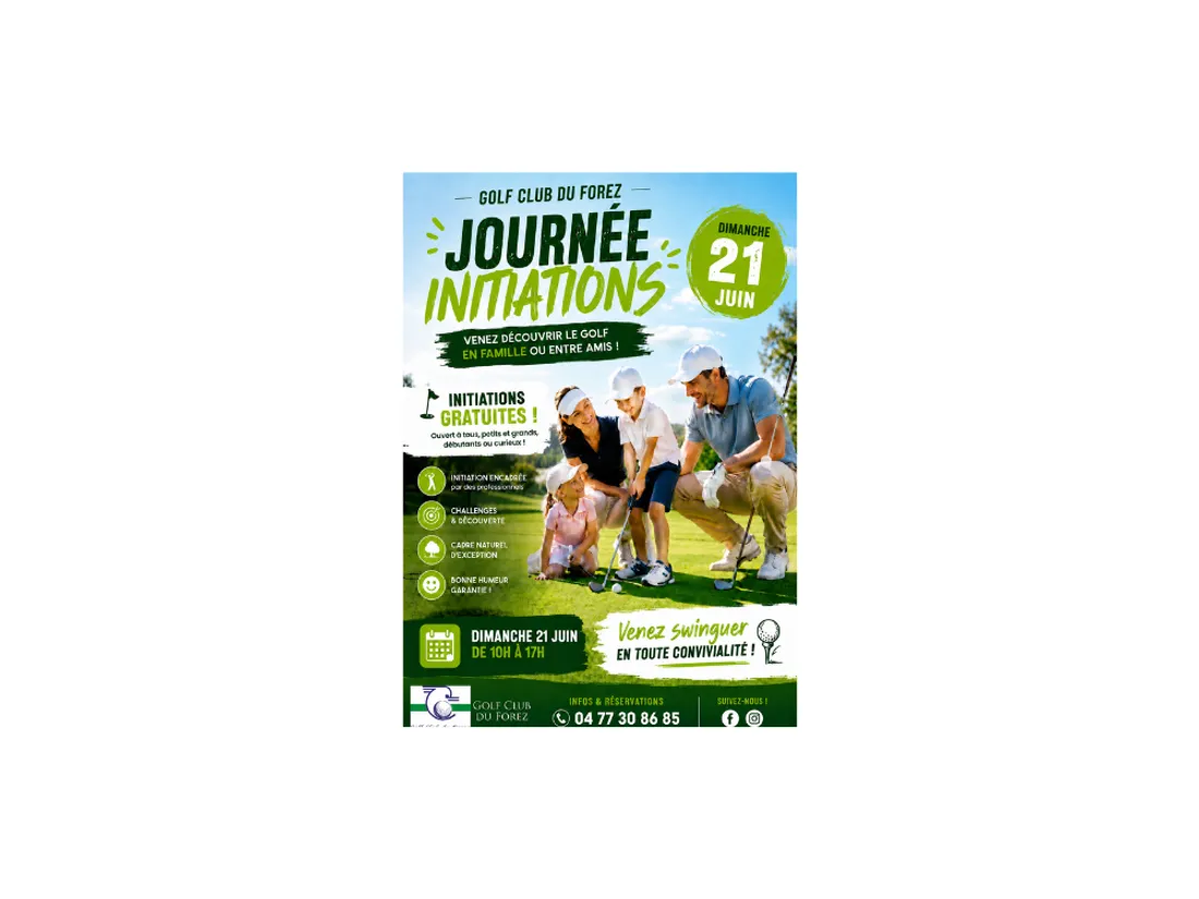 Journée découverte initiations au golf à Craintilleux