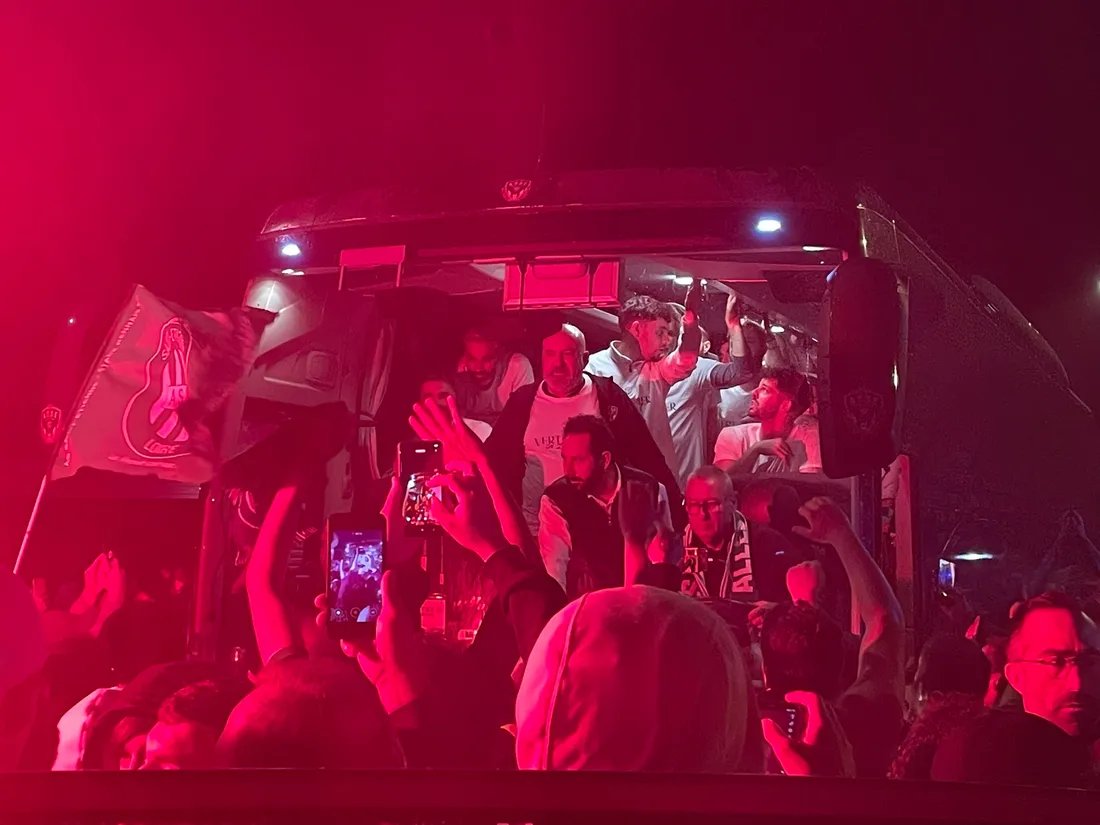 Les festivités dimanche soir.