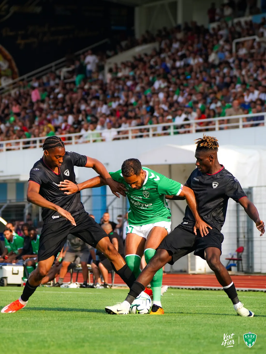 Le match amical ASSE / Clermont.