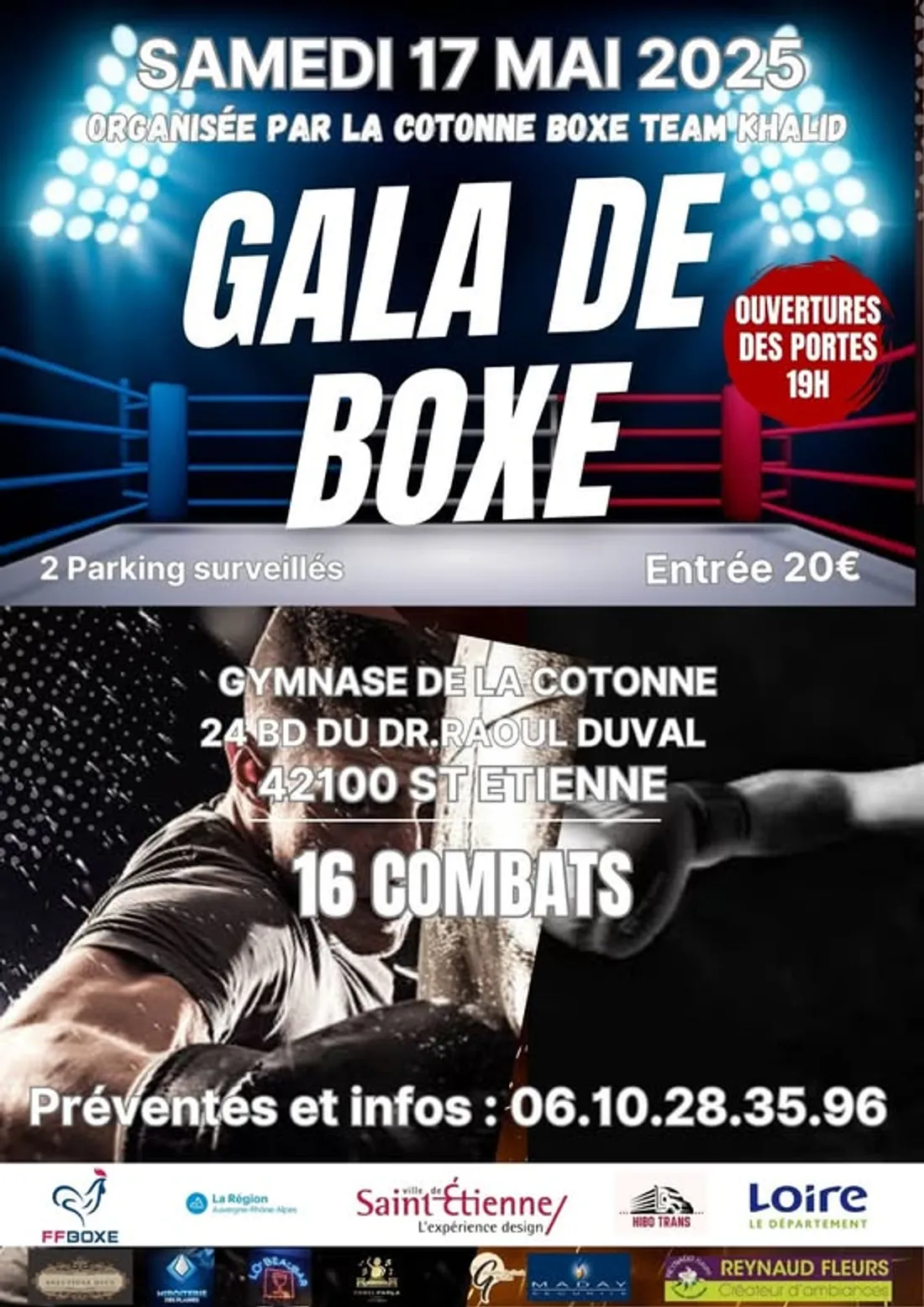 Gala de Boxe à St-Etienne