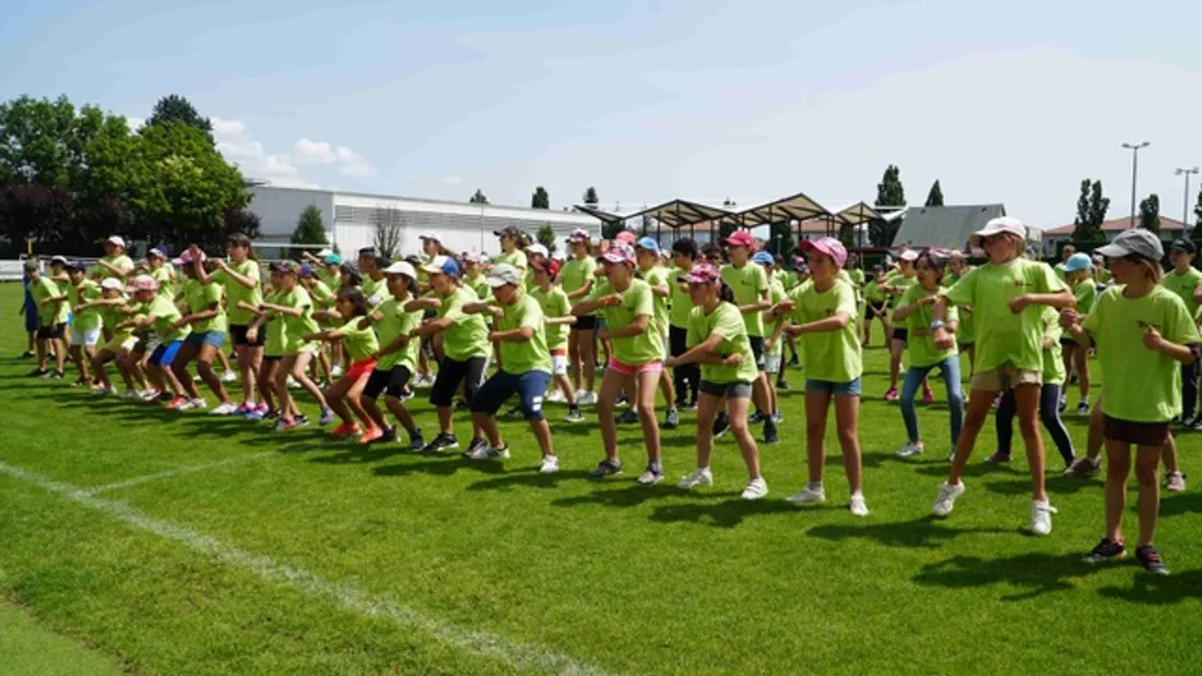 Le Haka des enfants.