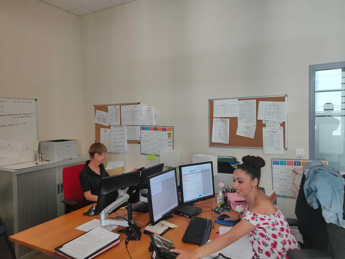 Les bureaux du service senior de la mairie de Saint-Etienne