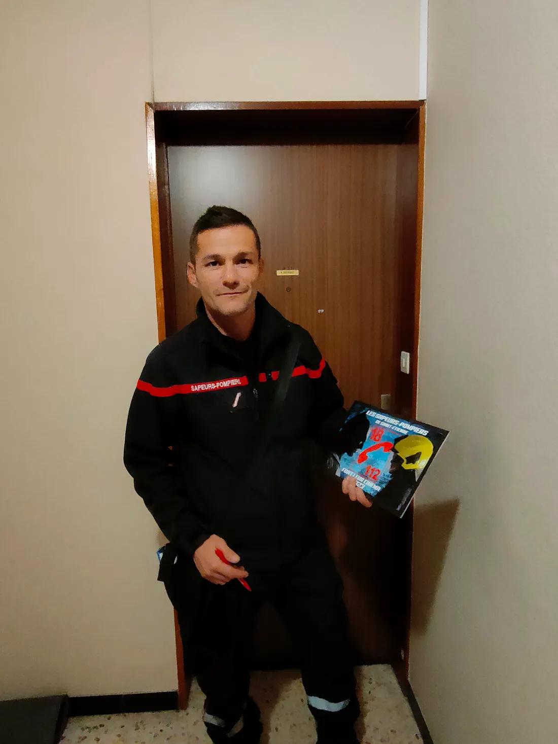 Sylvain Dufour durant une de ses tournées