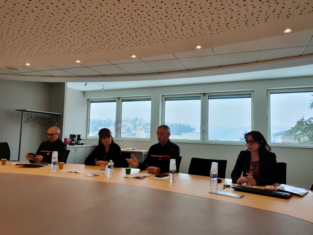 Les pompiers de la Loire présentent leur bilan 2022