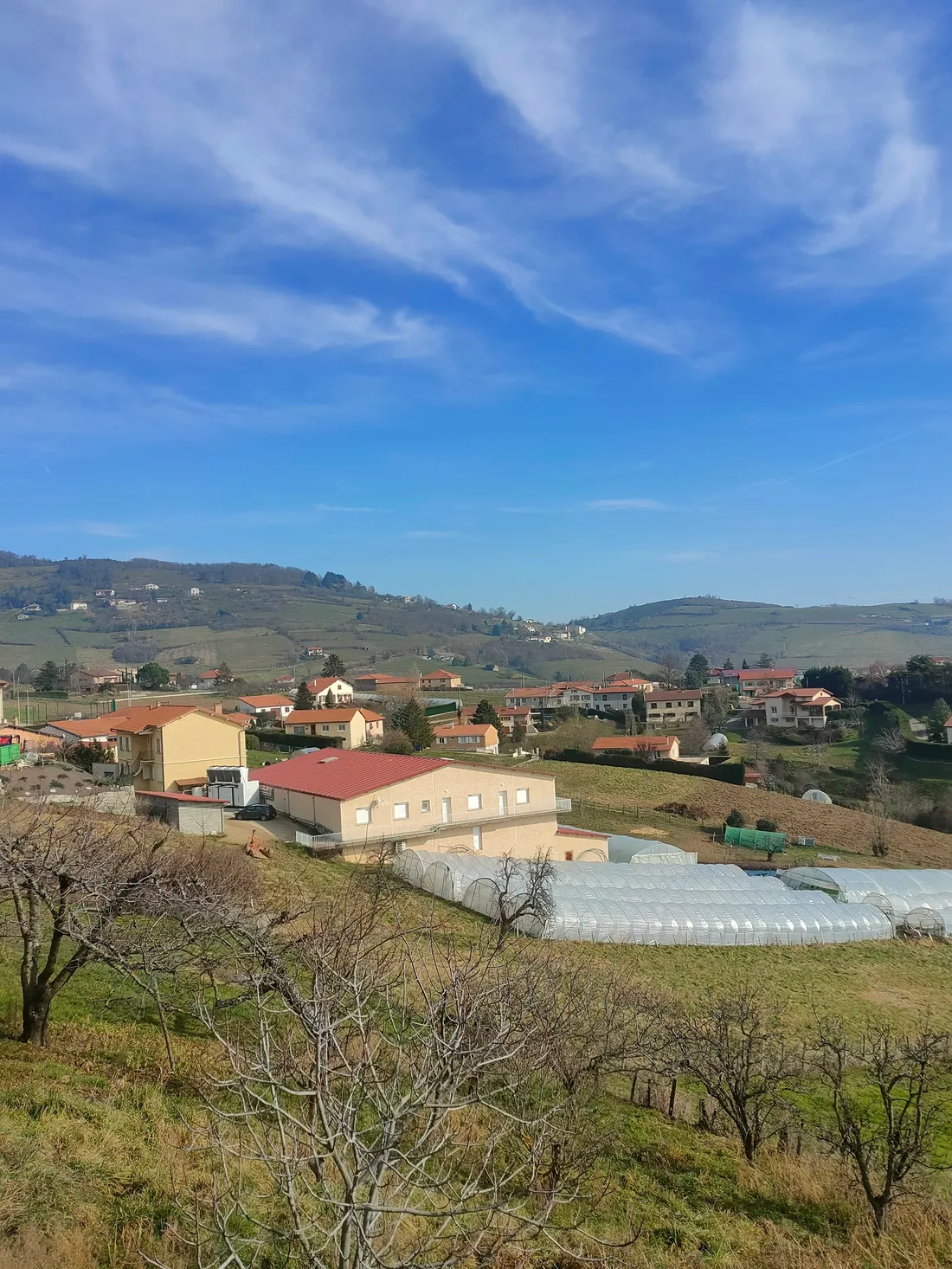 Deux maisons ont remplacées le hangar 