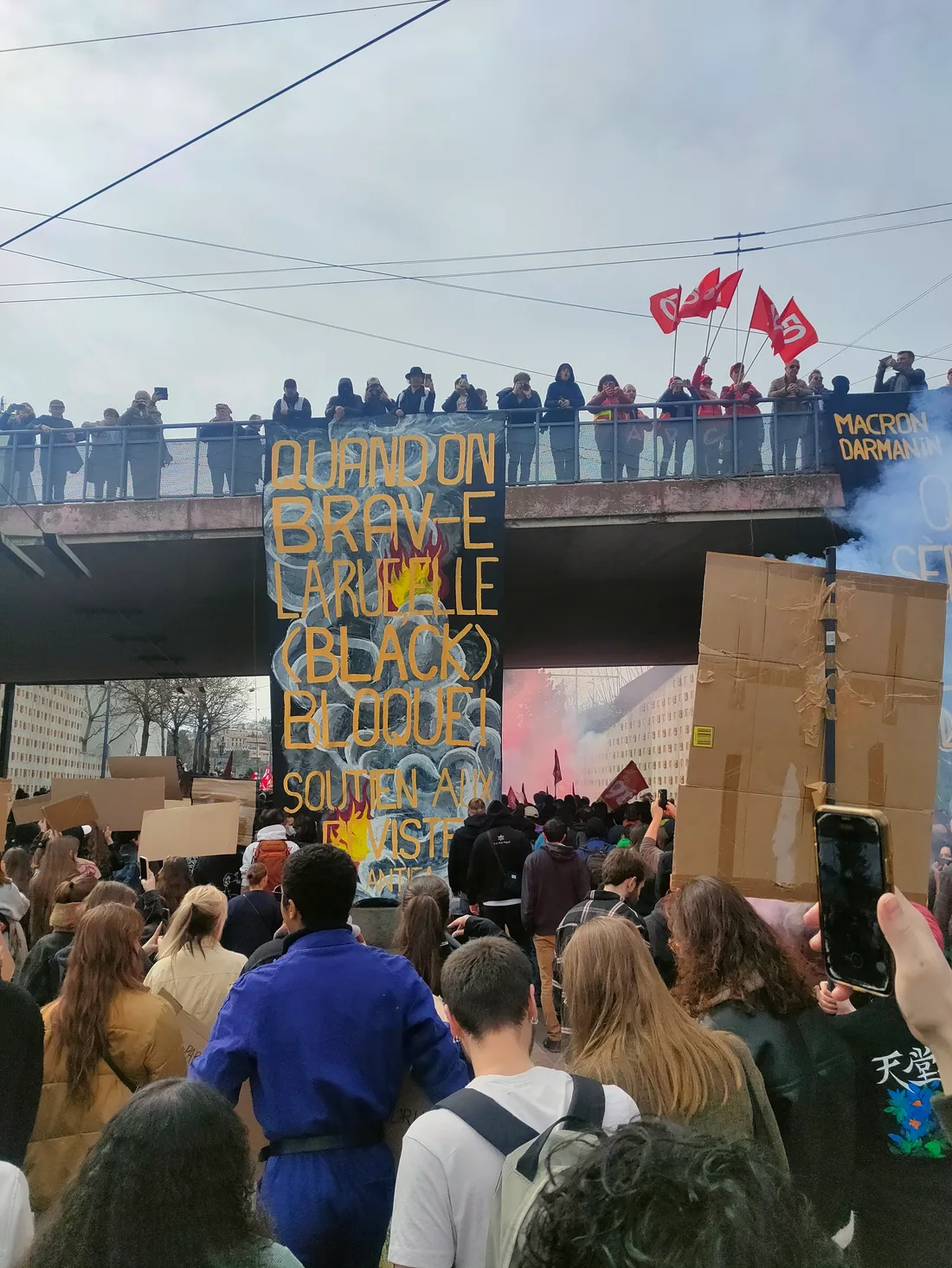 La manifestation du 6 avril