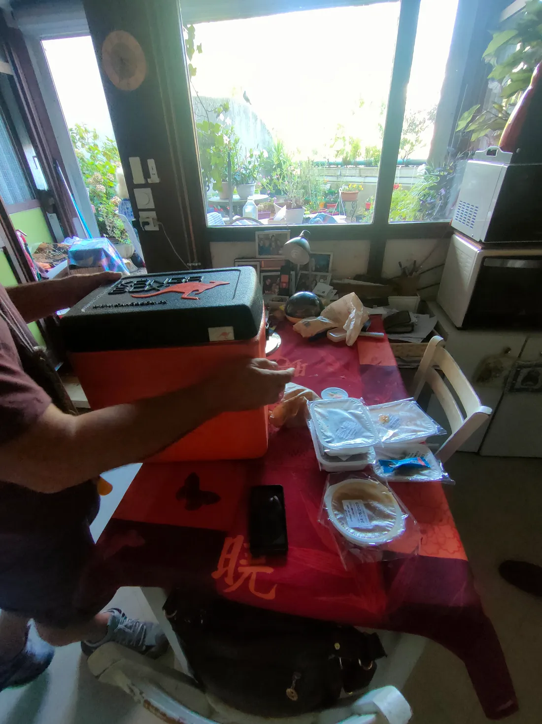 Les repas apportés aux personnes âgées