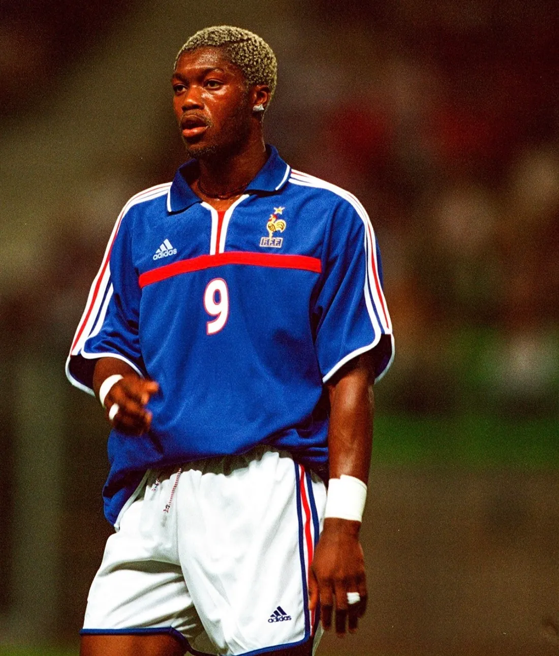 Djibril Cissé en Equipe de France.