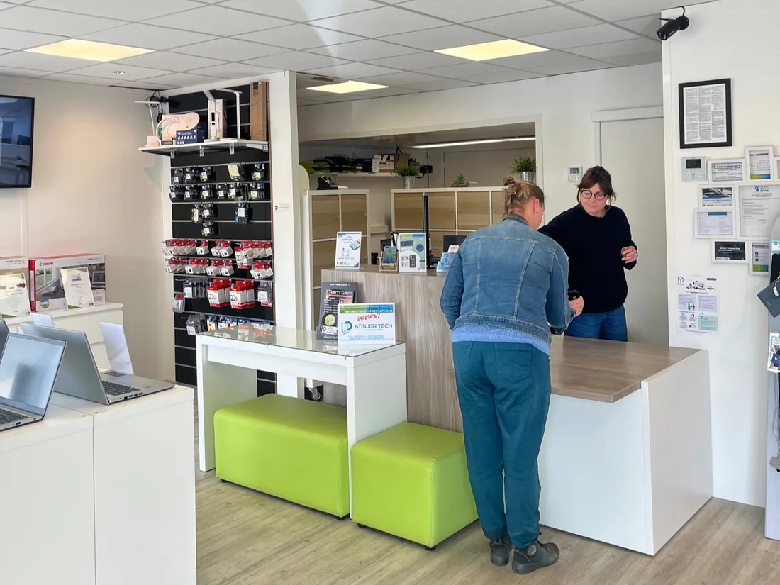 Le magasin de L'Atelier TECH à Saint-Just-Saint-Rambert