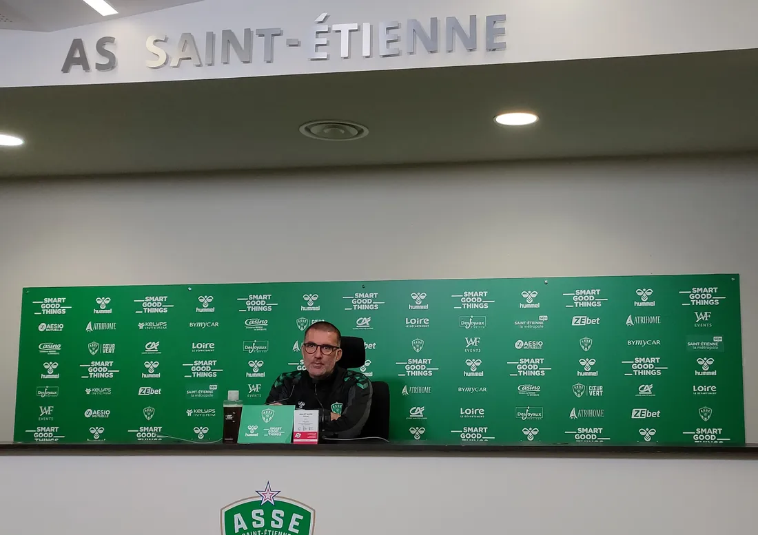 Laurent Batlles en conférence de presse le jeudi 29 septembre