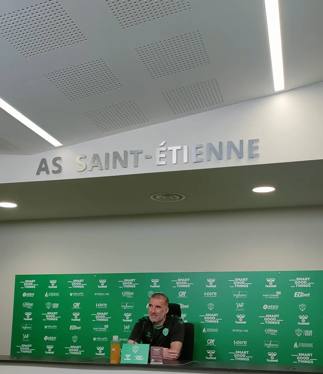 Laurent Batlles en conférence de presse ce jeudi 1er juin