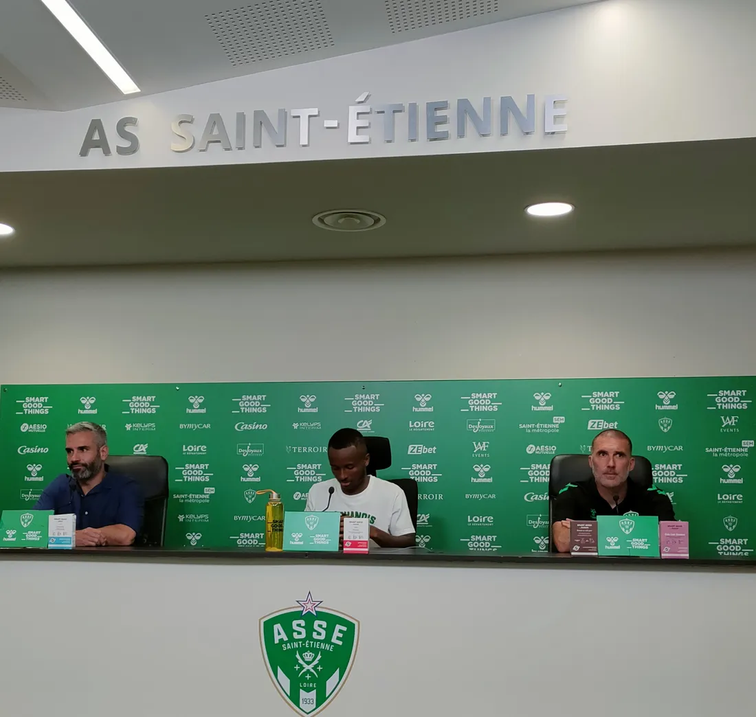 Loïc Perrin, Stéphane Diarra et Laurent Batlles