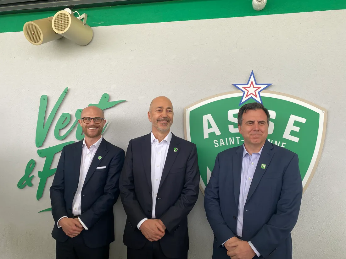 Les nouveaux dirigeants de l'ASSE.