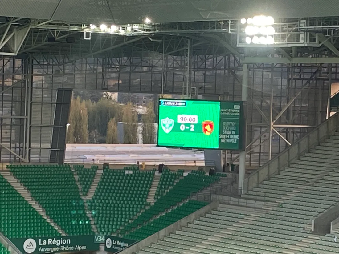 Les Verts coulent lentement vers le National