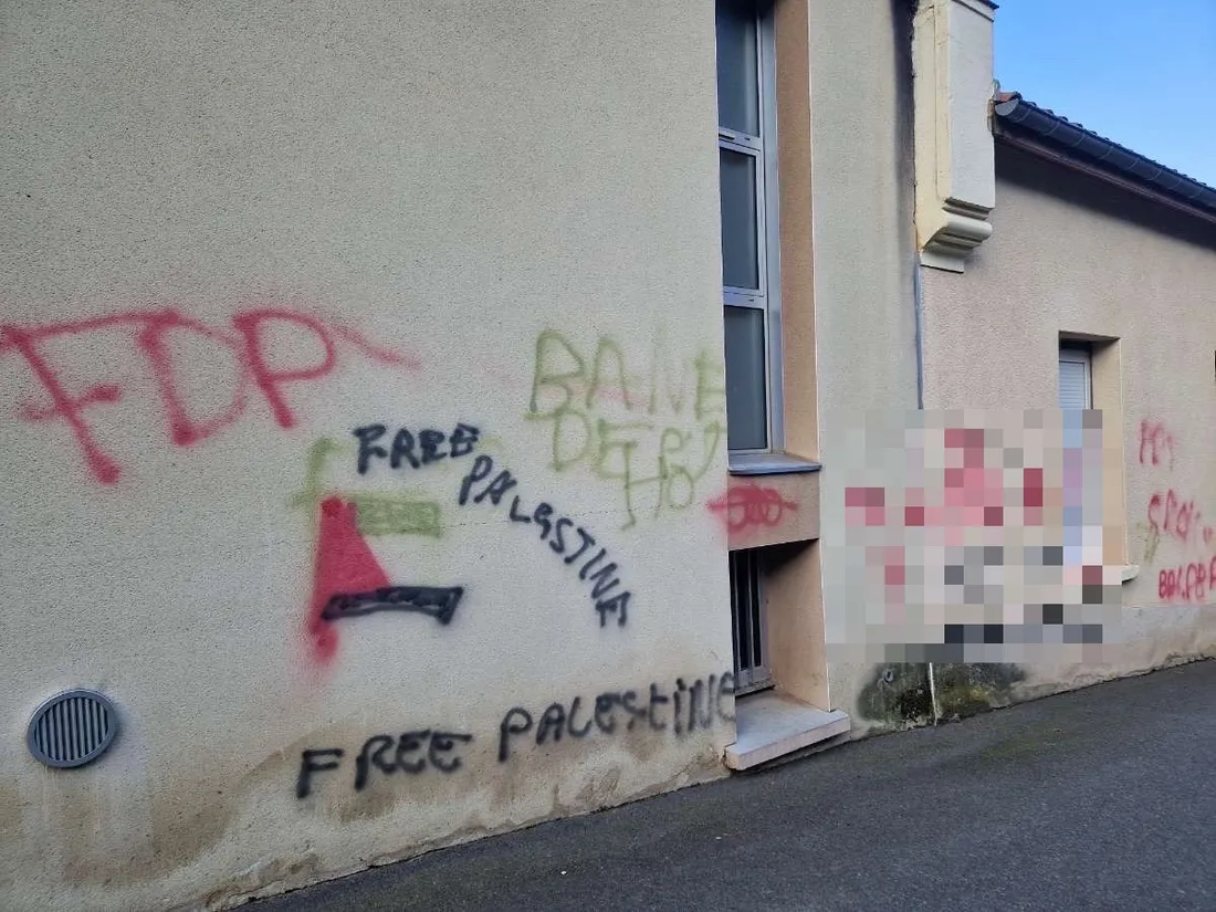 De nombreux tags ont été inscrits.