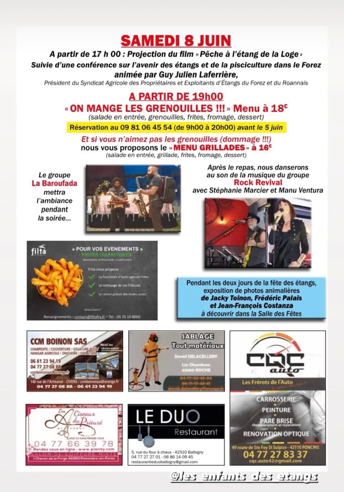 Fête des Enfants des Etangs à Ste Foy-St-Sulpice