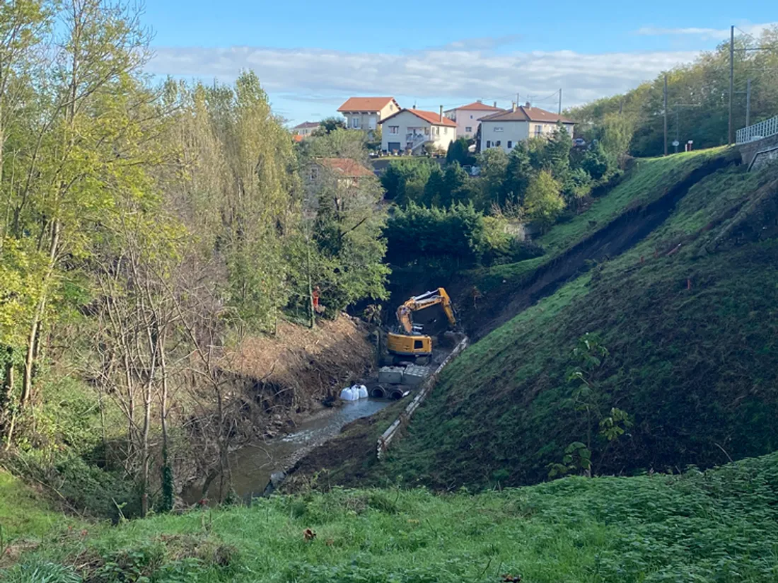 Chantier viaduc vauron saint-chamond