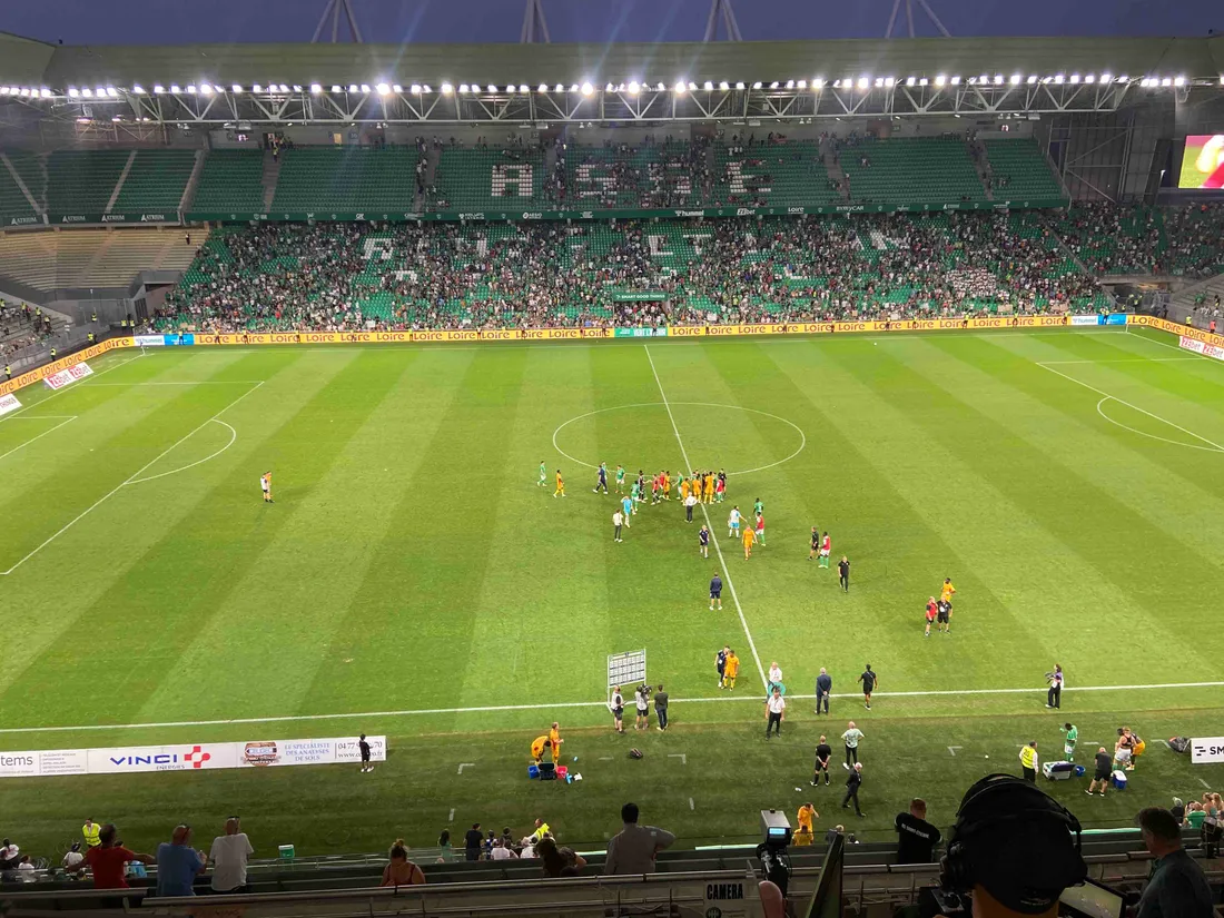 Les Verts l'emportent 2-1 grâce à deux penalty d'Ibrahim Sissoko