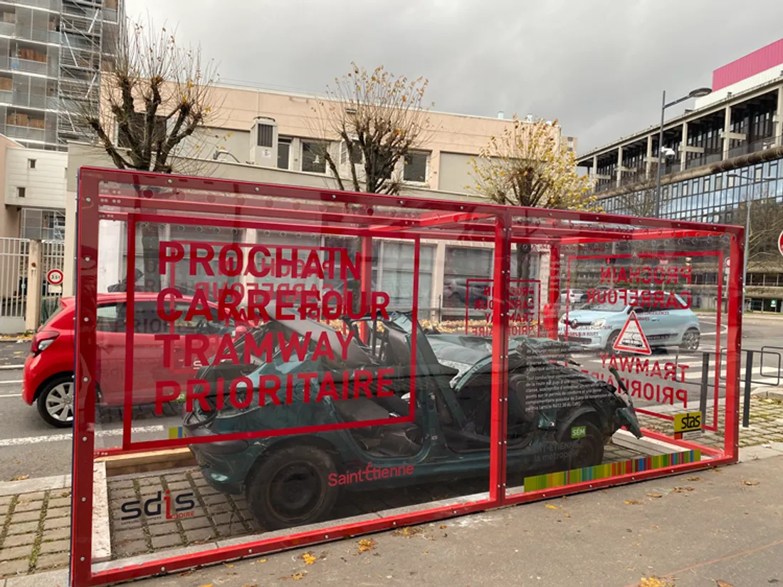 STAS campagne de prévention tram 