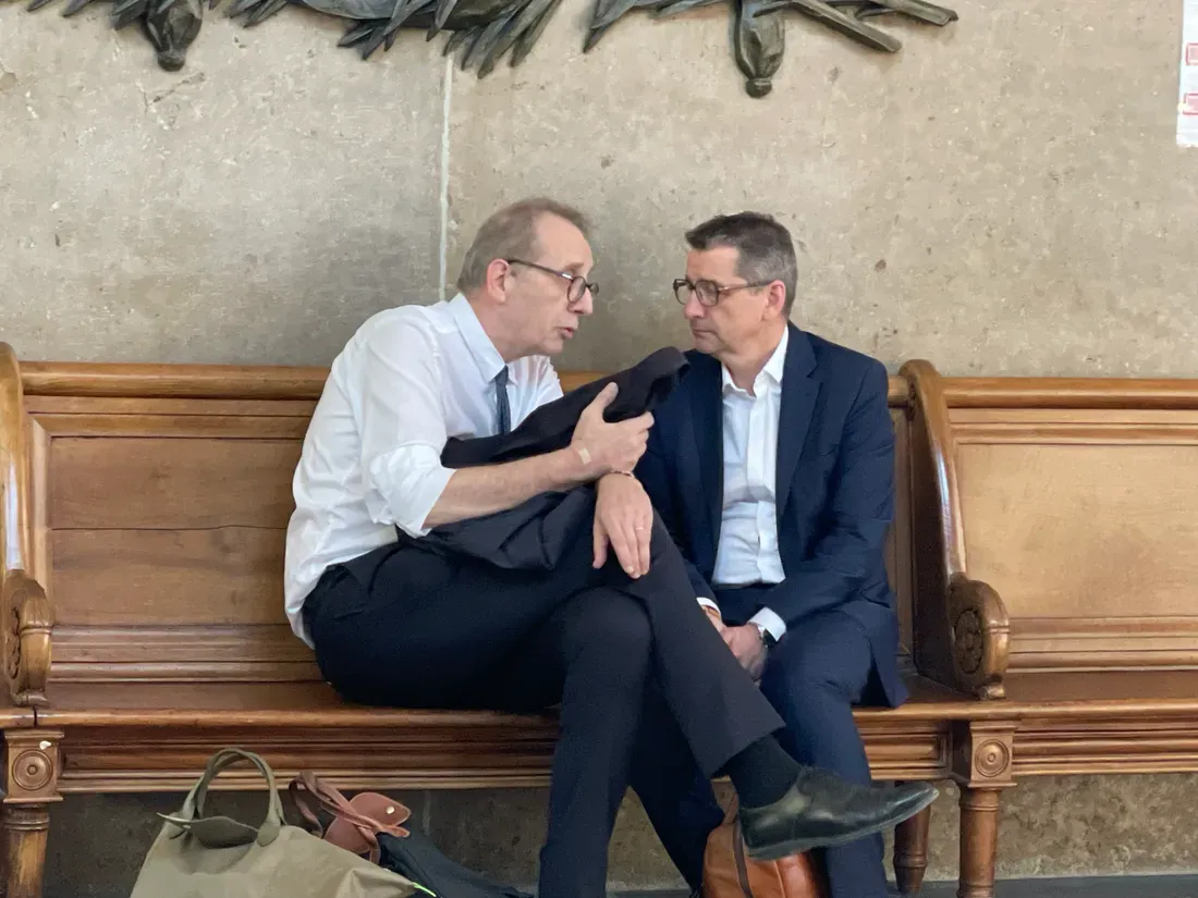 Gaël Perdriau lors de son procès en appel.