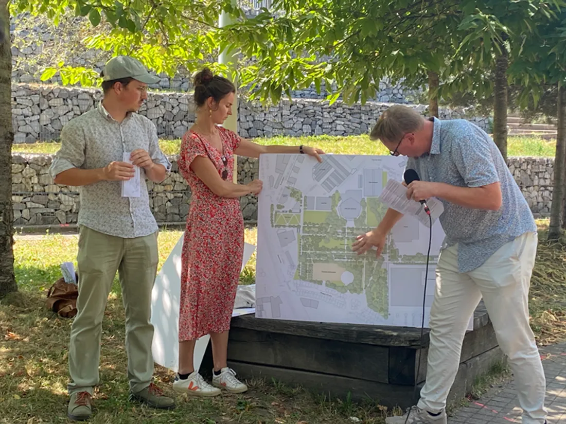 réaménagement parc François Mitterrand