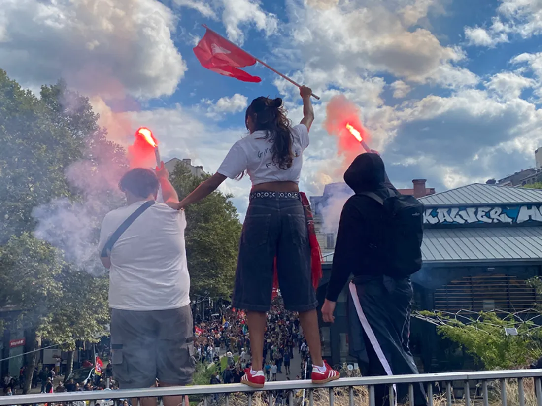 manifestation 10 septembre Saint-Étienne 
